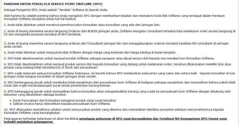 SPO-oriflame-adalah-service-point-oriflame-indonesia